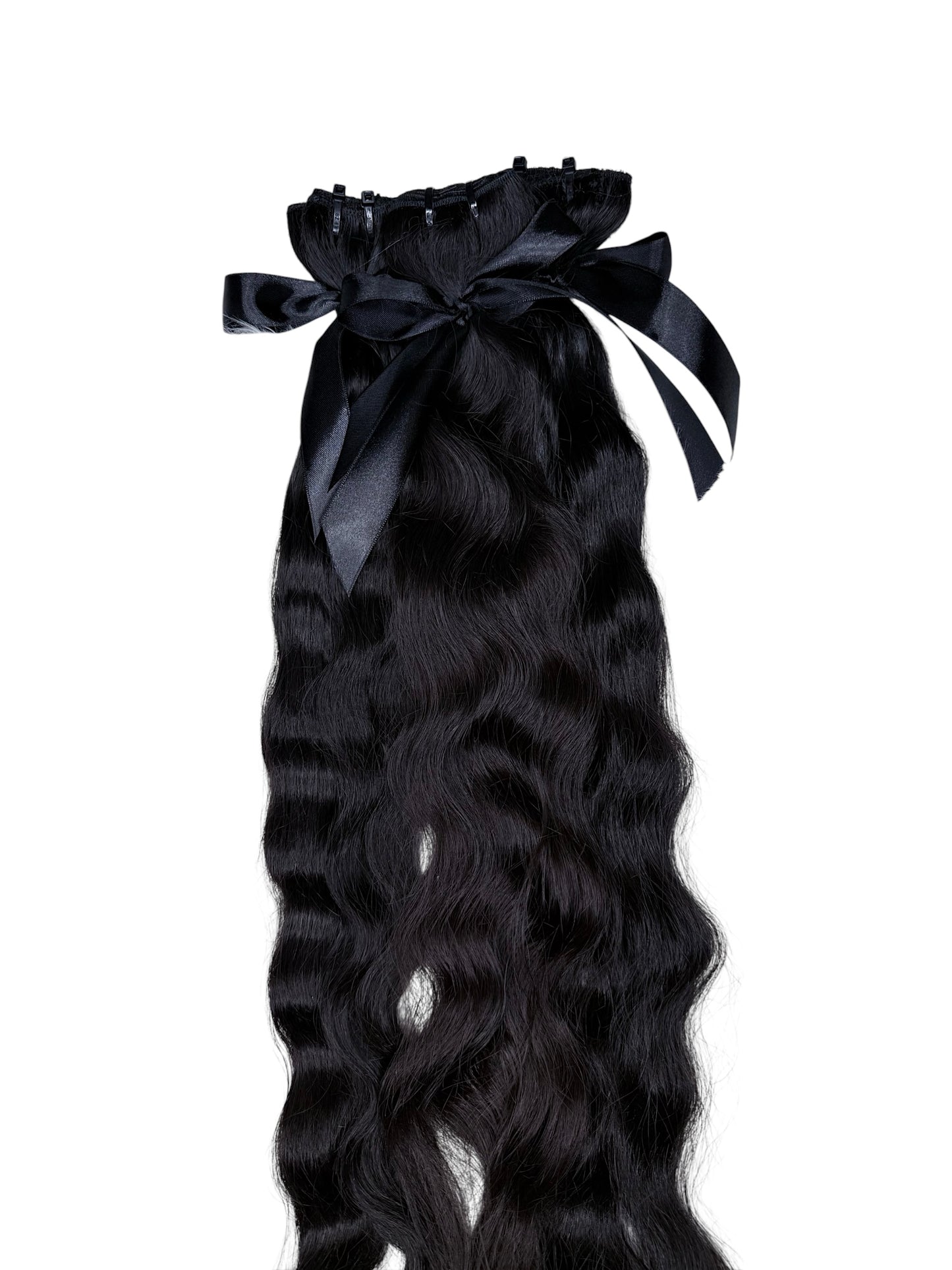 Raw Indian Natural Black Wavy Bundle Deals
