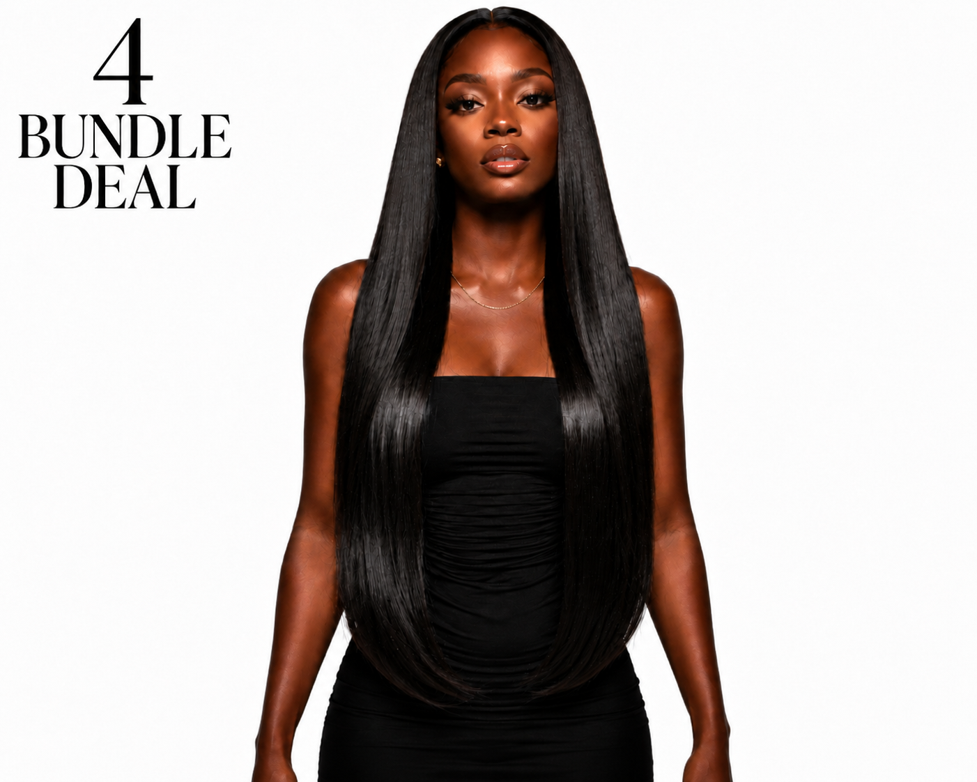 Bone Straight Bundle Deals (4 bundles)