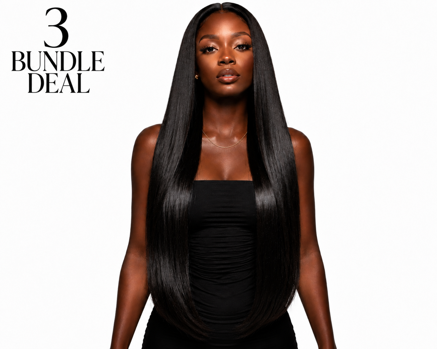 Raw Vietnamese Natural Black Straight Bundle Deals