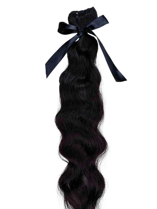 Raw Indian Natural Black Wavy