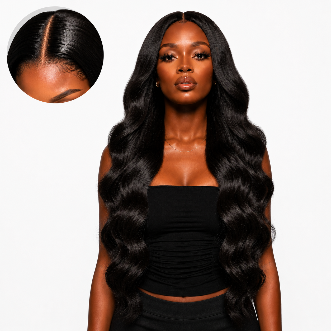 Natural Black HD Closures & Frontals