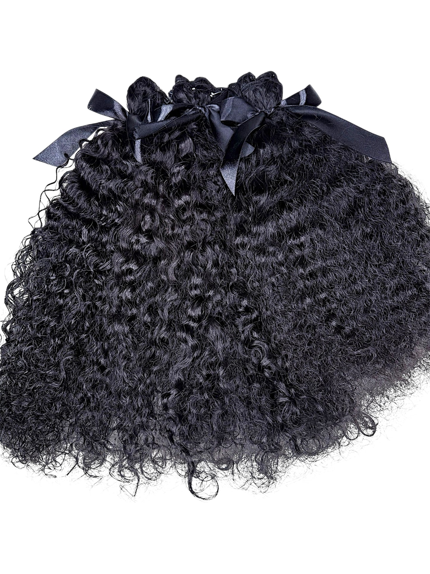 Raw Vietnamese Natural Black Burmese Curly Bundle Deals